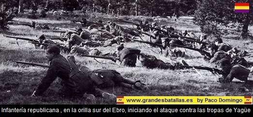 ataque infanteria ejercito del ebro